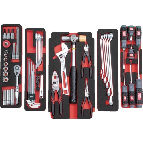 KTC 工具セット(両開きメタルケースタイプ)[5