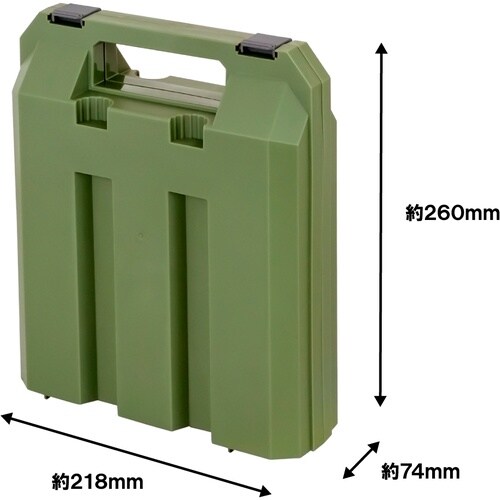 不動技研 カセットボンベ収納ケース 3本用 オリー