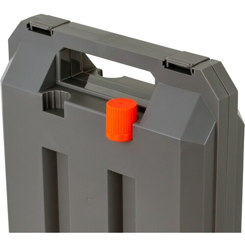 不動技研 カセットボンベ収納ケース 3本用 グレー