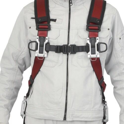 タジマ セフハーネスA フリーサイズ 赤