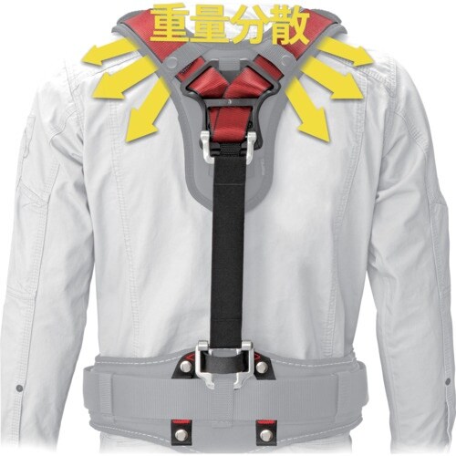 タジマ セフサスペンダーA フリーサイズ 赤