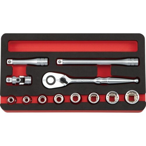 KTC 9.5sq.ソケットセット(十二角)[12