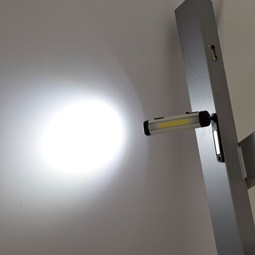 NICHIDO 充電式LEDライト 自在ミニクリッ