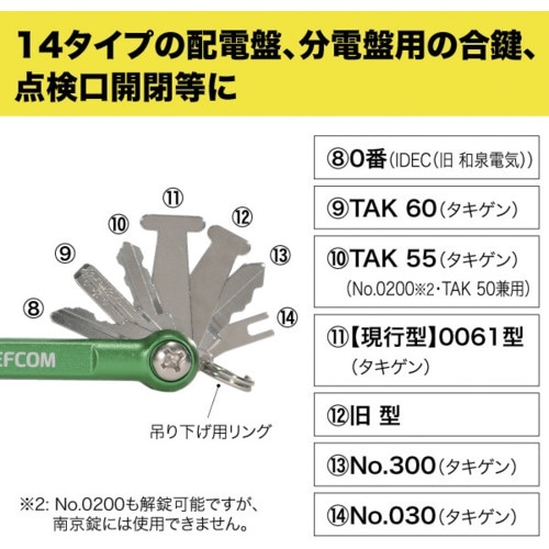 JEFCOM 盤用マルチキー
