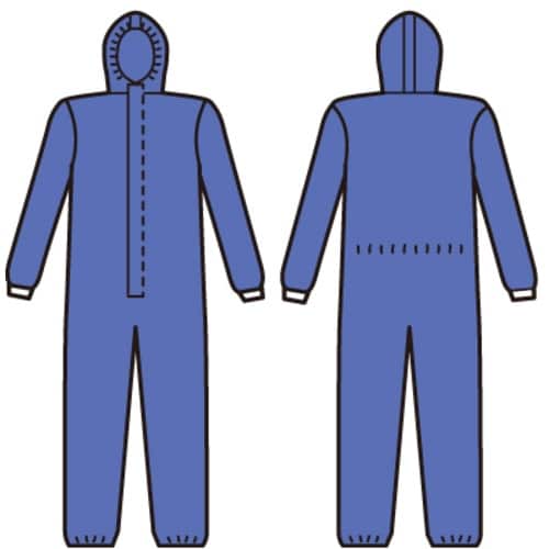 日光物産 保護服 バリアーマン B5240 LL