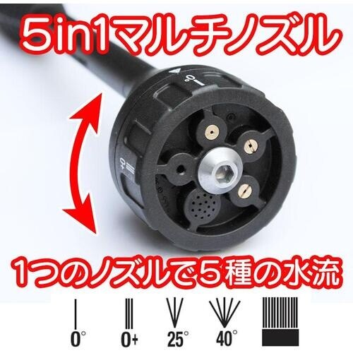 ヤードフォース 24V強水圧洗浄機