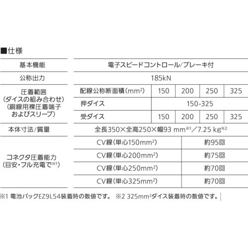 Panasonic 充電圧着器 充電圧着器