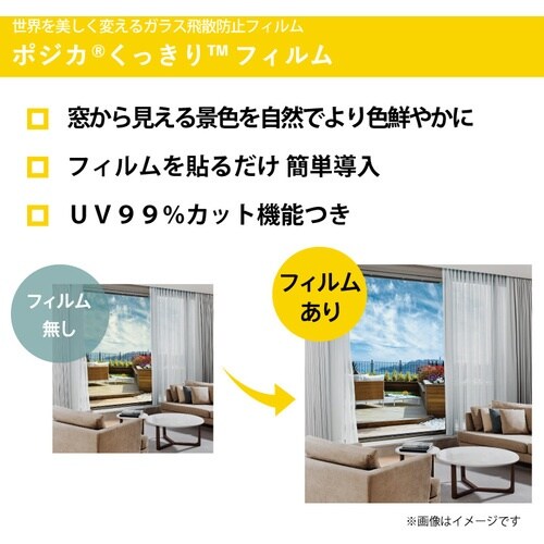 三井化学ファイン 高機能窓用フィルム ポジカくっき