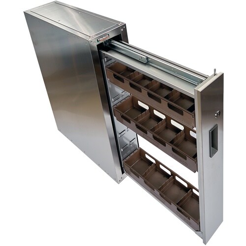 TRUSCO 耐震薬品庫 192X600XH800