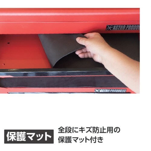 アストロプロダクツ AP トップチェスト3段マット