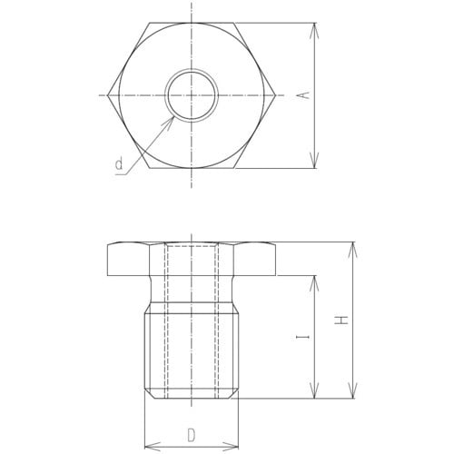 KITO ねじ変換アダプター LPV M24
