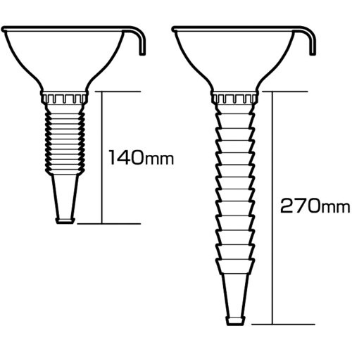 MYST オイルジョウゴ(伸縮脱着式)
