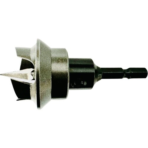 KIドリル 六角軸面取り付ビニールホルソー 22