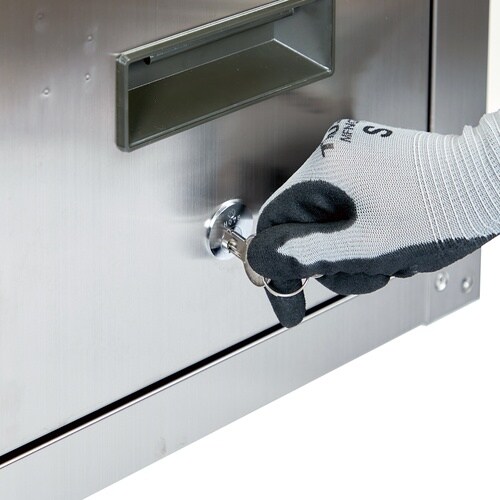 TRUSCO 小型耐震薬品庫 ガロン瓶用 330X