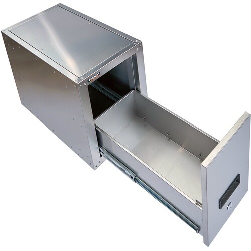 TRUSCO 小型耐震薬品庫 ガロン瓶用 330X