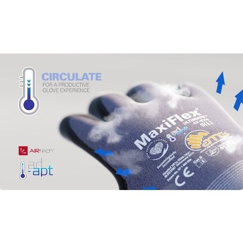 エーティージー 耐切創・耐衝撃手袋 マキシカット・