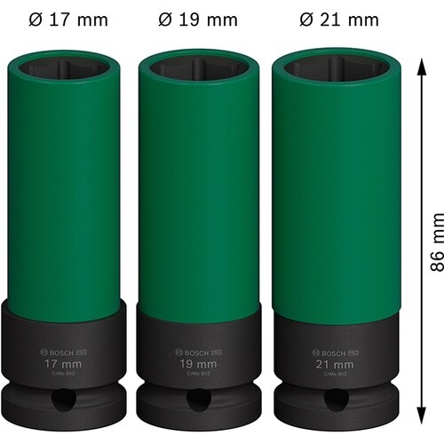 ボッシュ インパクトレンチ用ソケット 1/2インチ