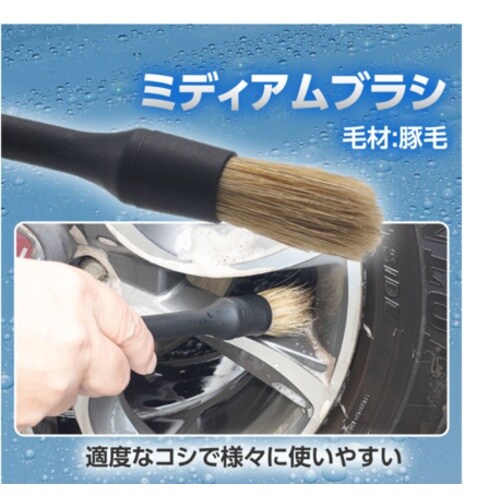 アストロプロダクツ AP 洗車用ブラシセット(5本