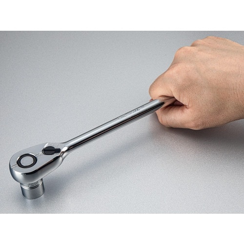 KTC 9.5sq.フレックスロングラチェットハン