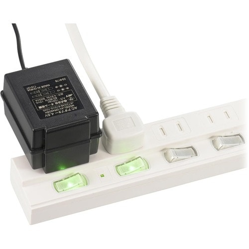 OHM 4口5m節電タップ雷ガード付22