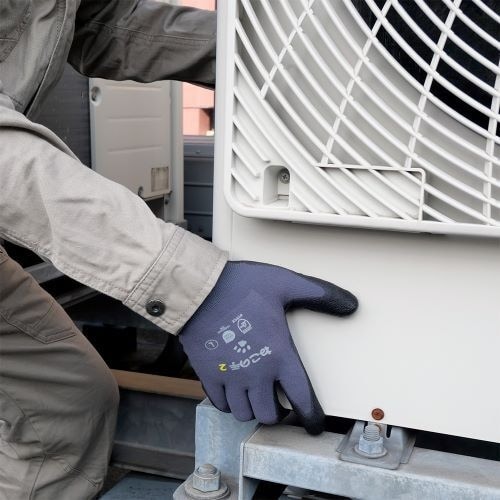 シモン 背抜き手袋 ねこの手2 M