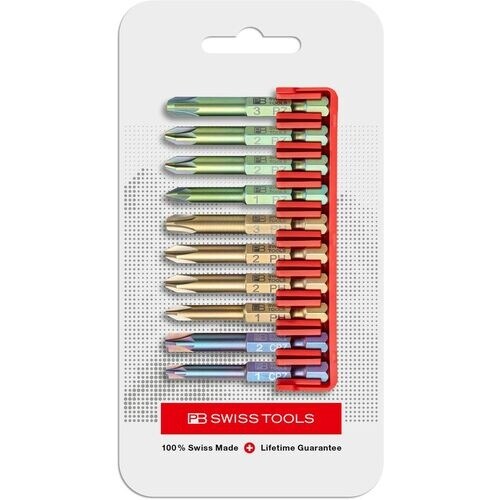 PBスイスツールズ E6−712ビットブロックセッ