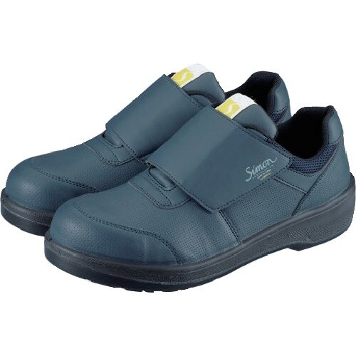 シモン 静電保護靴 短靴 8918紺 23.5cm