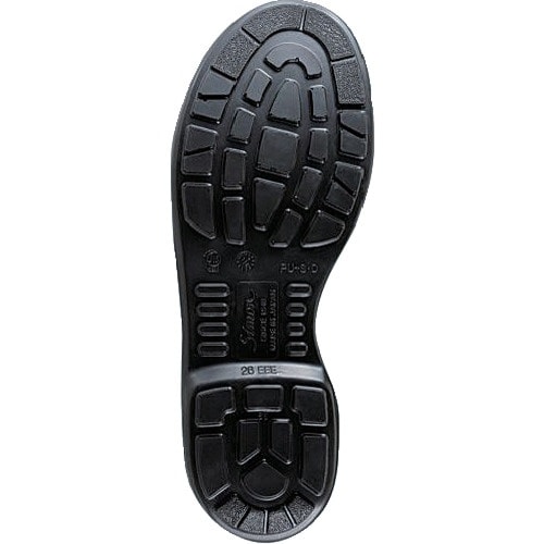 シモン 静電保護靴 短靴 8918紺 22.5cm