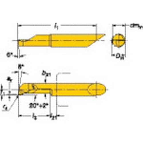 SANDVIK コロターンXS 旋削加工用超硬ソリ