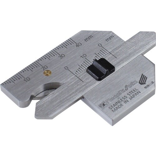 SK 指かけ付 溶接ゲージ(脚長/余盛/すみ肉のど