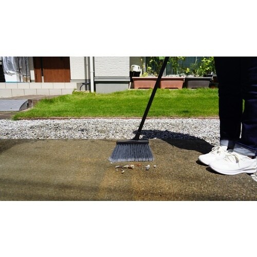 azuma AZH528 化繊現場ほうき短柄