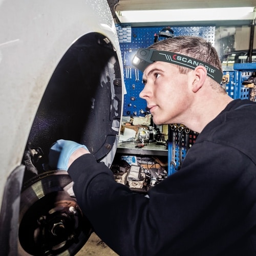 SCANGRIP LEDヘッドライト ”I−VIE