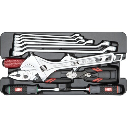 KTC 工具セット(片開きメタルケースタイプ)[3