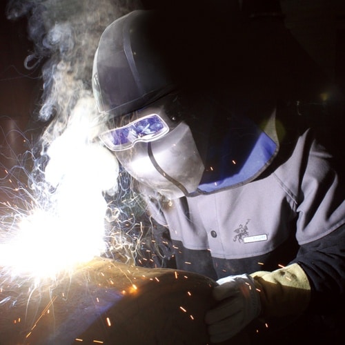 育良 溶接面(液晶式) ラピッドグラスゴーグルハー