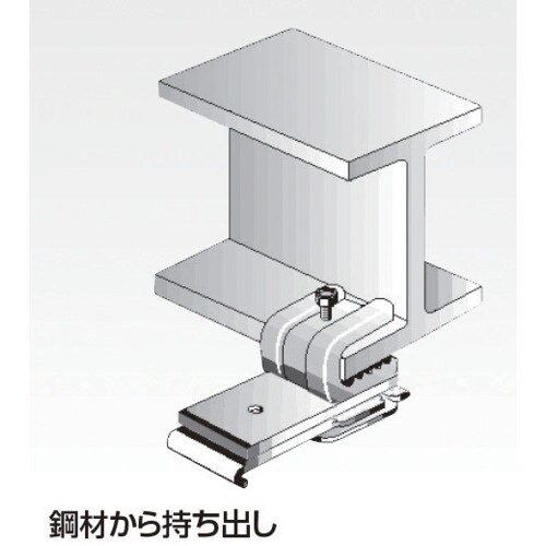 岡田 ブラケット カーテンレール D30クリップ付