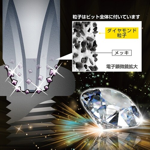 アネックス ダイヤモンドサイコウビット 1本組 +