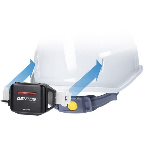 GENTOS ヘルメット GRITAIR+ 溝有