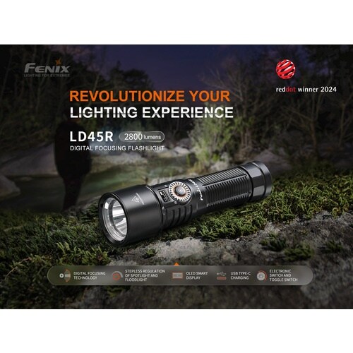 FENIX 充電式LEDライト LD45R(液晶デ