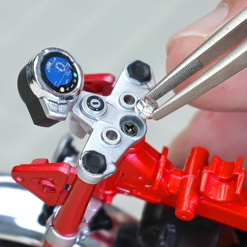 アネックス ラバーグリップ付ステンレスピンセット