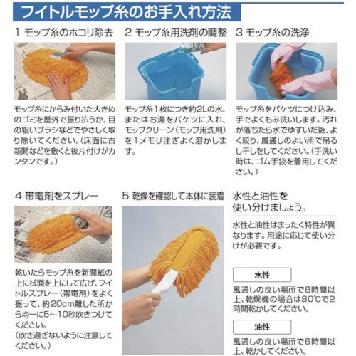 コンドル 化学モップ フイトルモップ T−30用