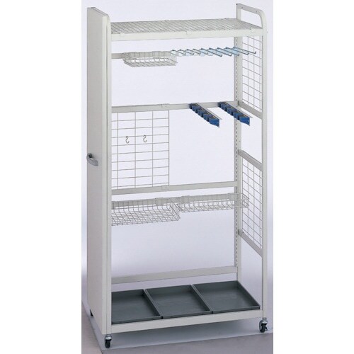 コンドル 清掃システムラック用 モップハンガー4連