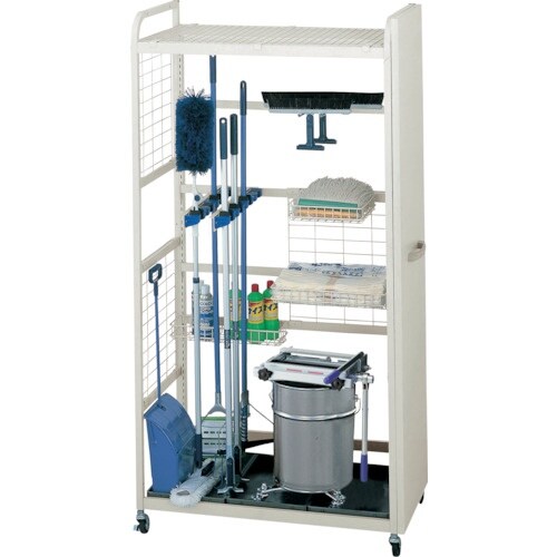 コンドル 清掃システムラック用 モップハンガー4連