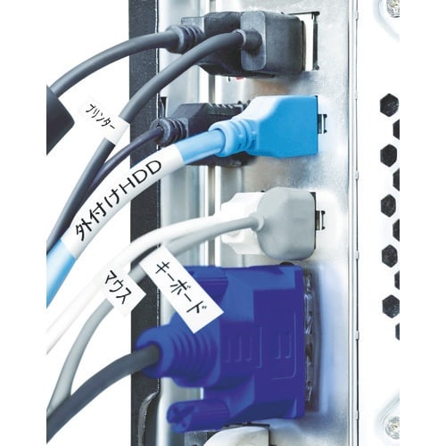 カシオ ネームランド専用カートリッジ 配線マーカー