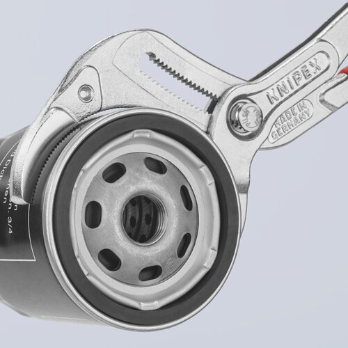 KNIPEX パイププライヤー クロムメッキ(SB