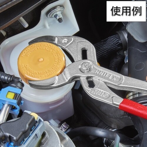 KNIPEX パイププライヤー クロムメッキ(SB