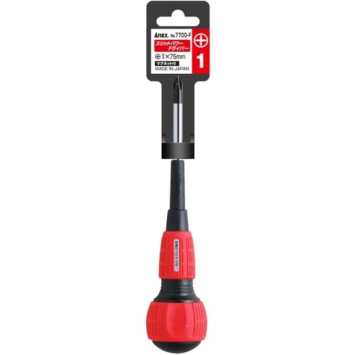 アネックス スリットパワードライバー +1×75