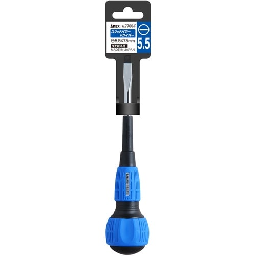 アネックス スリットパワードライバー −5.5×7