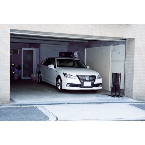 光 プラスチック製伸縮フェンス