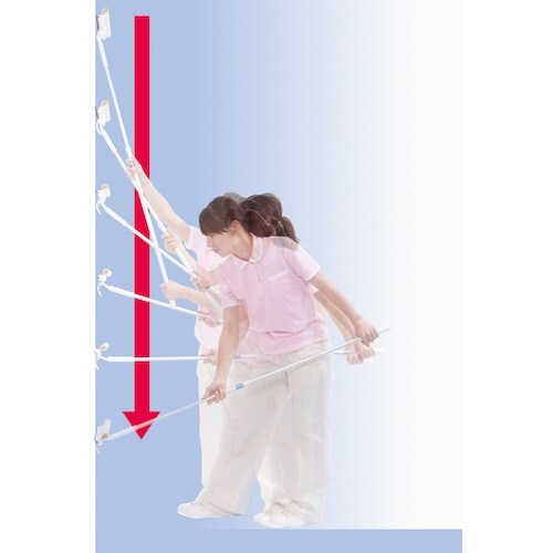 テラモト EFフレックスワイパー 伸縮 36cm