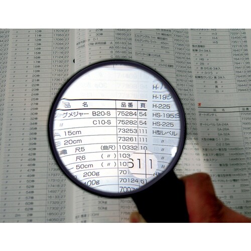 シンワ ルーペ A−7 90mm 2重焦点 スタン